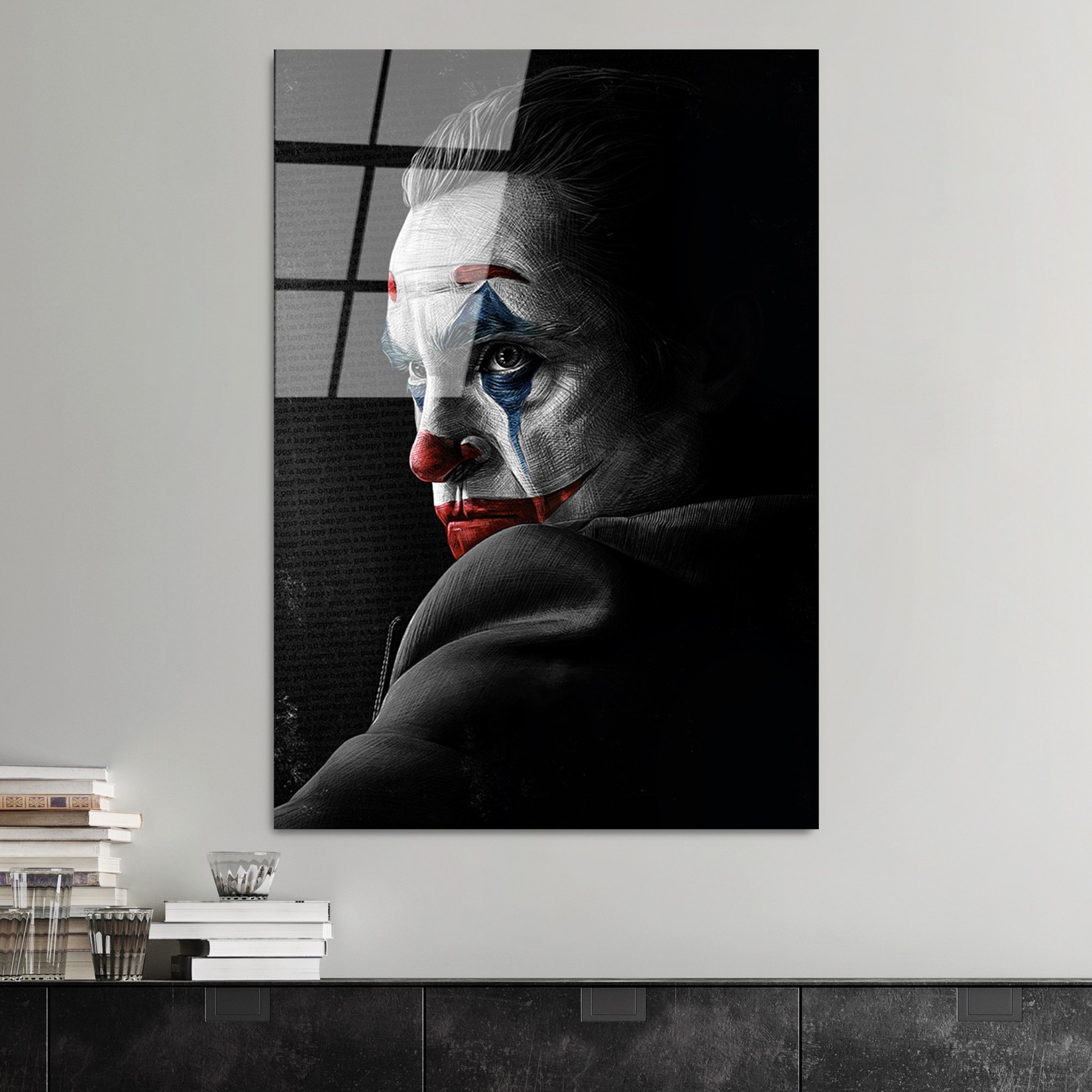 Wallity Slika od kaljenog stakla 70x100cm