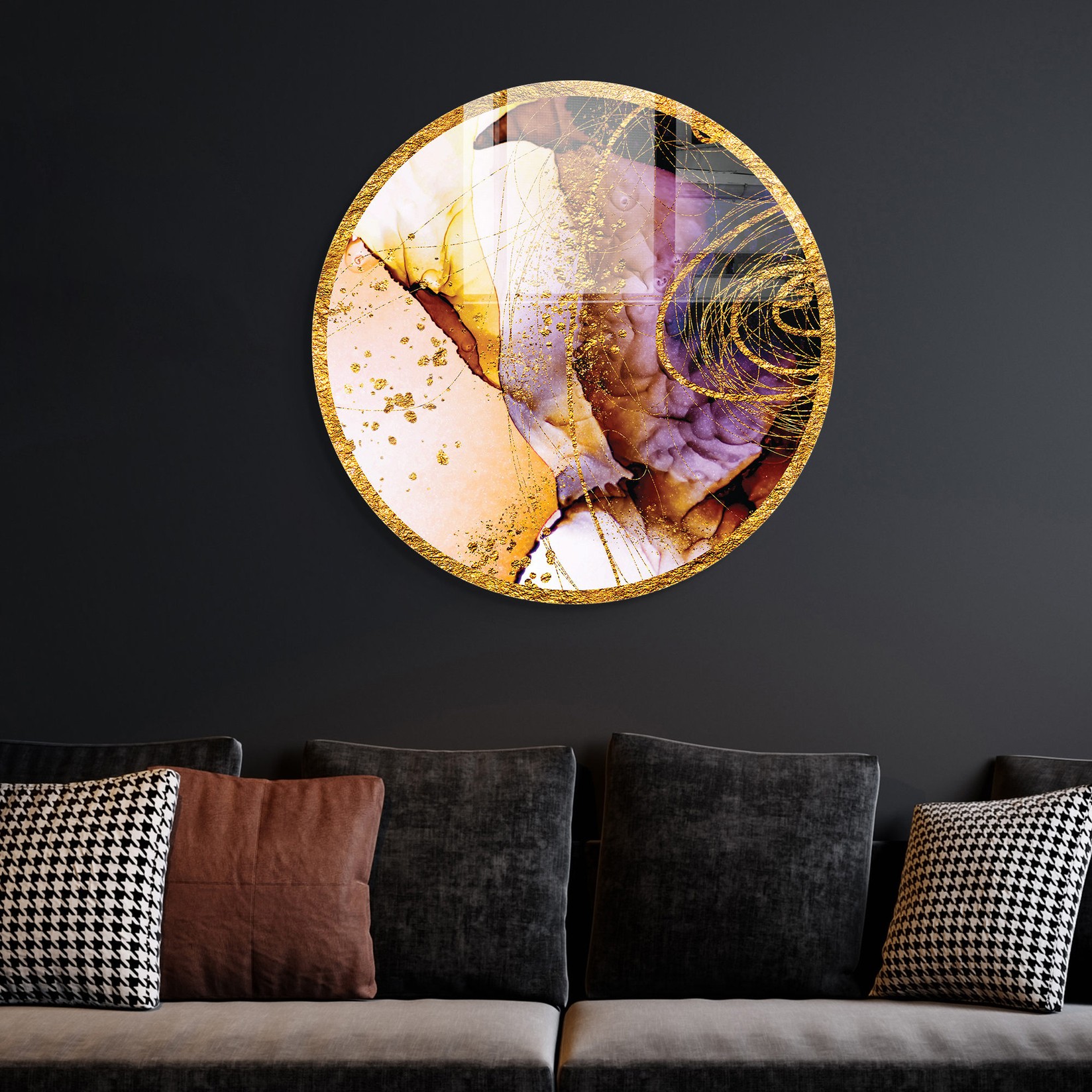 Wallity Slika od kaljenog stakla 60x60cm