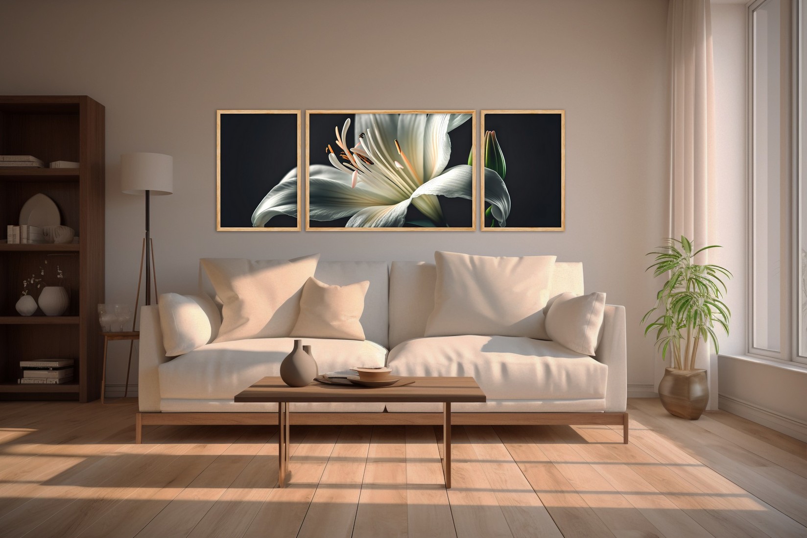 Wallityjeva slika iz 3 dijela