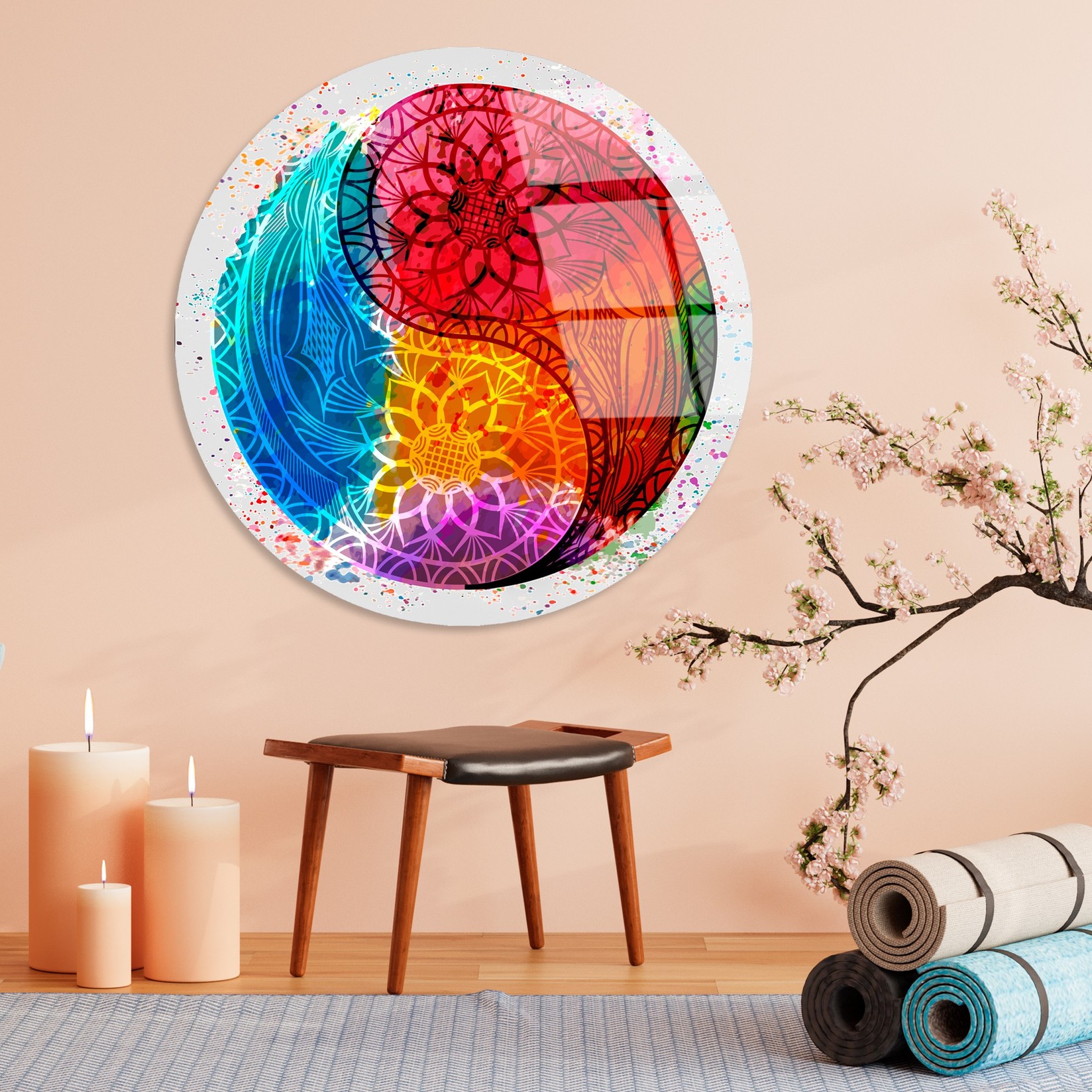 Wallity Slika od kaljenog stakla 60cm