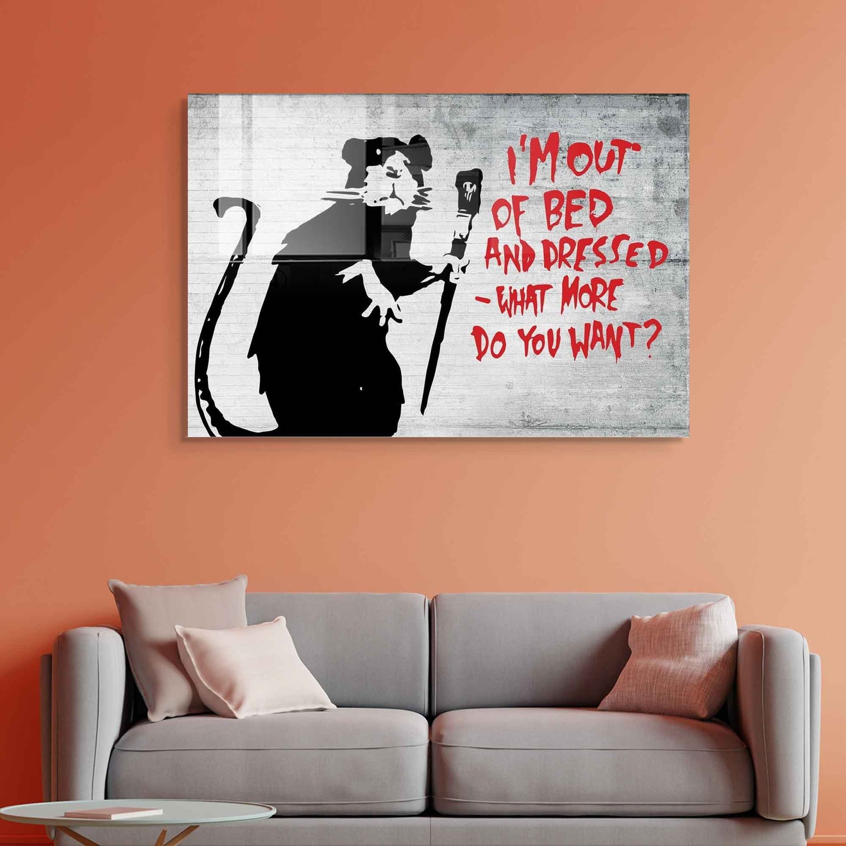 Wallity Slika od kaljenog stakla 70x100cm