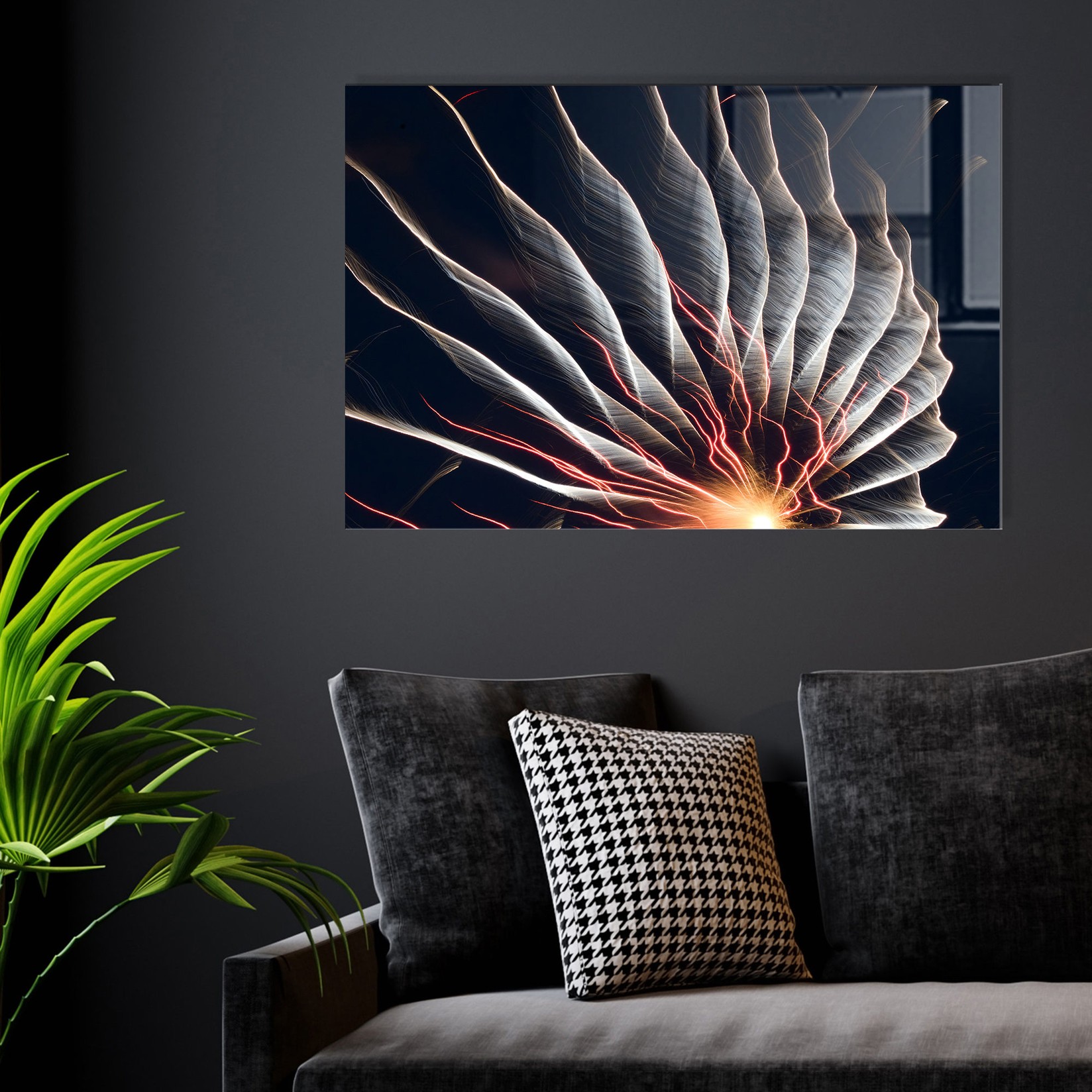 Wallity Slika od kaljenog stakla 30x45cm