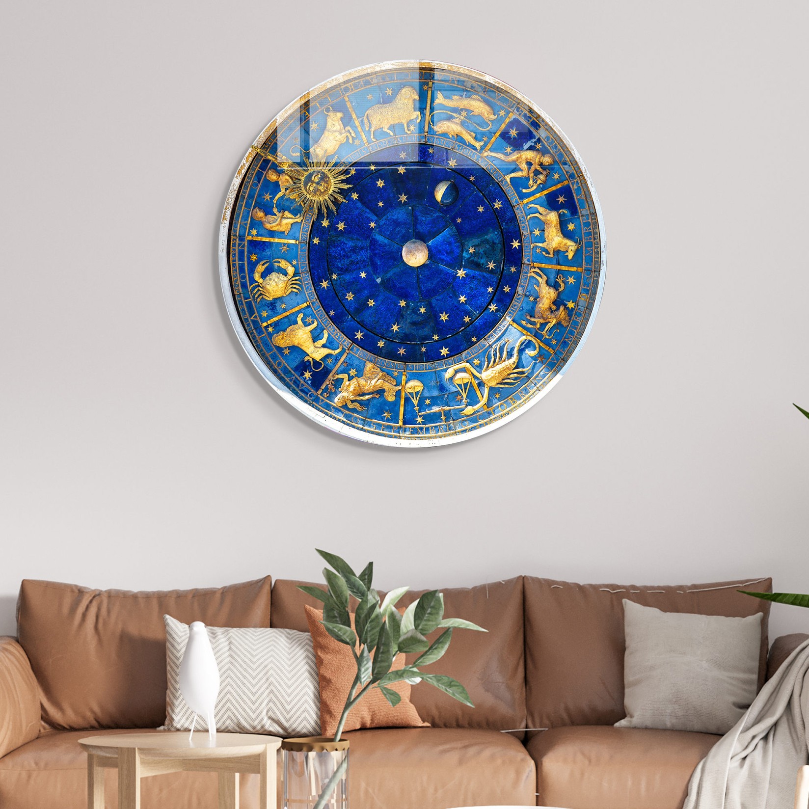 Wallity Slika od kaljenog stakla 60x60cm