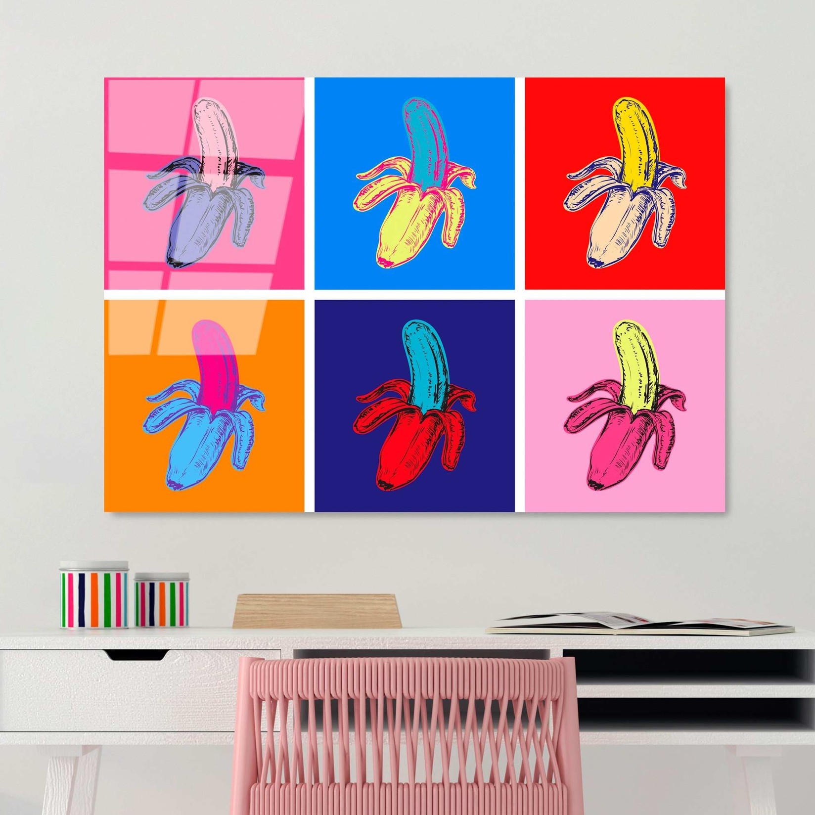 Wallity Slika od kaljenog stakla 70x100cm