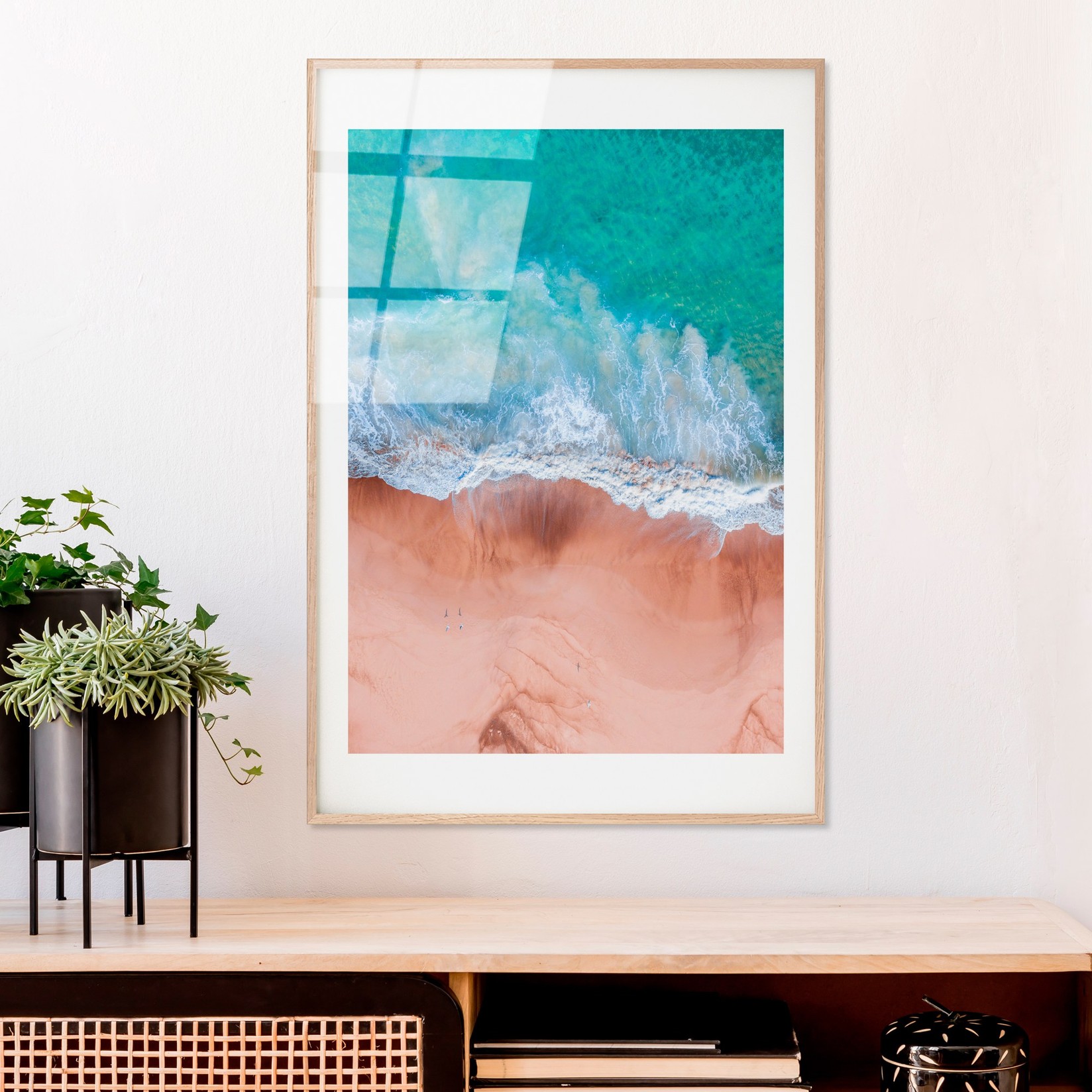 Wallity Slika od kaljenog stakla 30x45cm