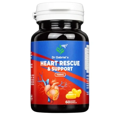 Dr. Gabriel's Uljne kapsule Heart Rescue & Support – 60 uljnih kapsula