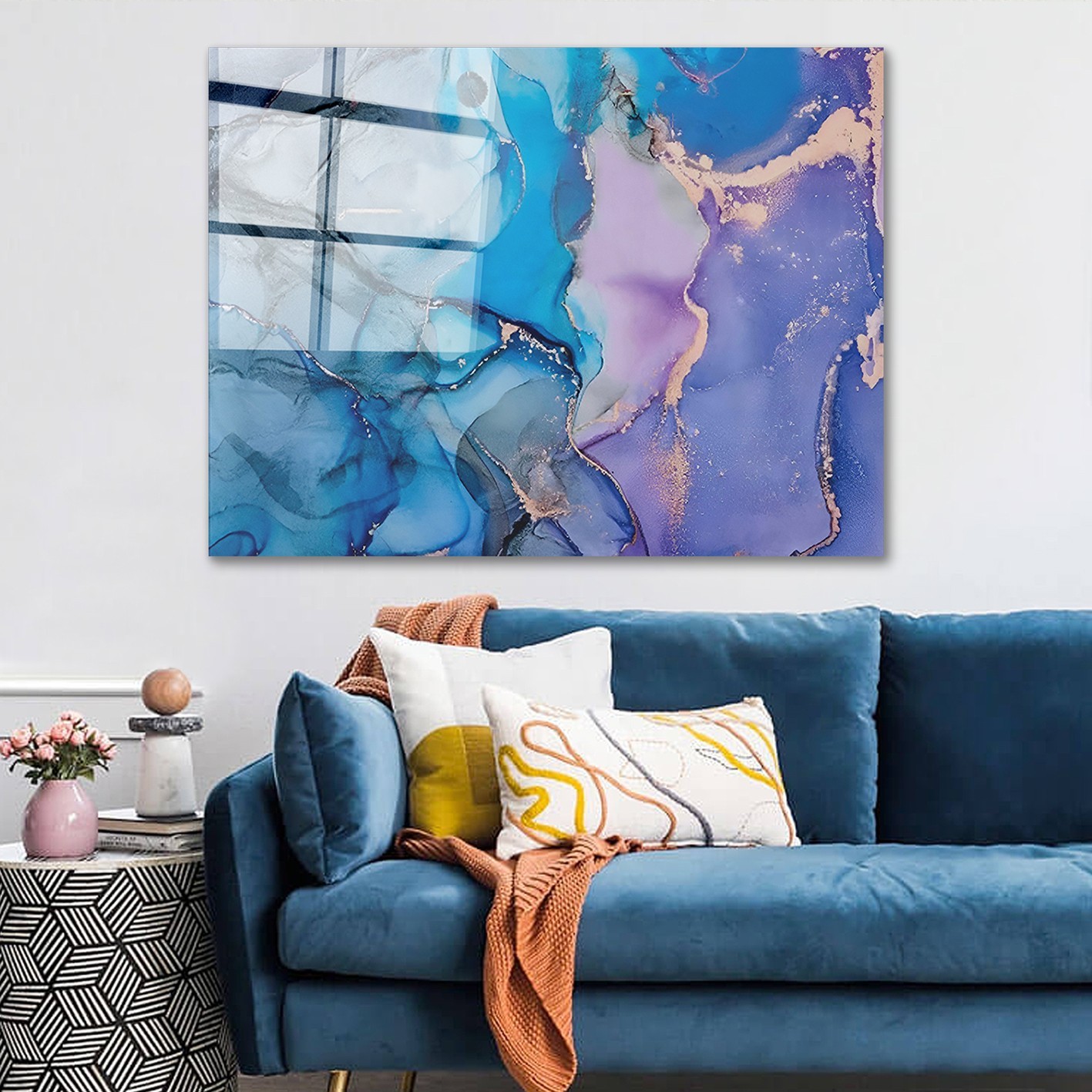 Wallity Slika od kaljenog stakla 70x100cm