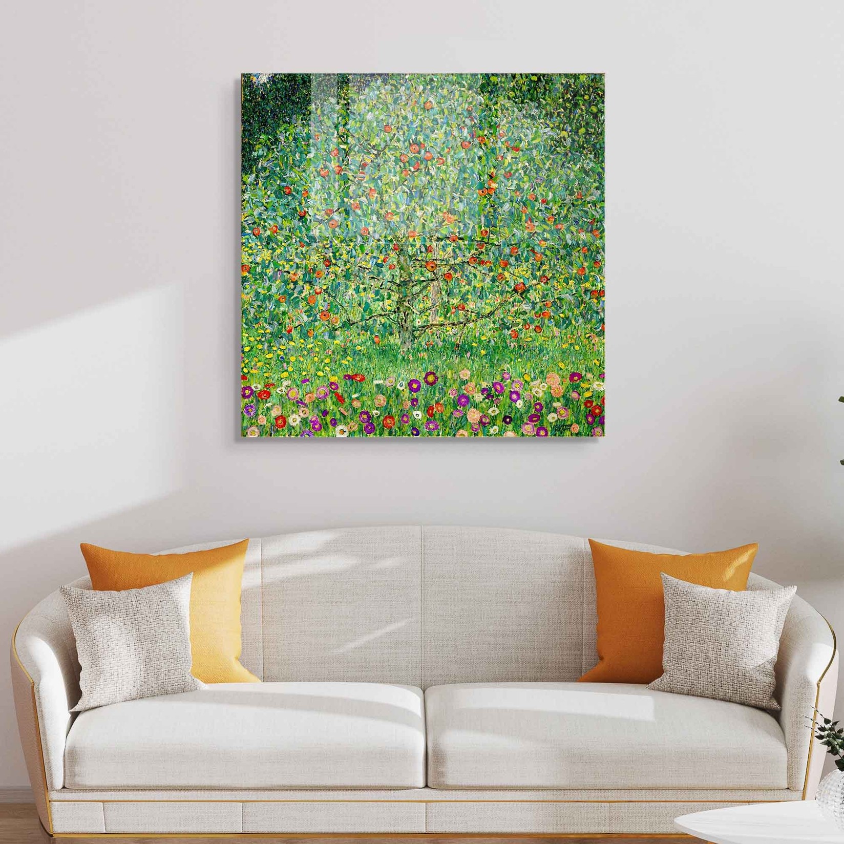 Wallity Slika od kaljenog stakla 40x40cm