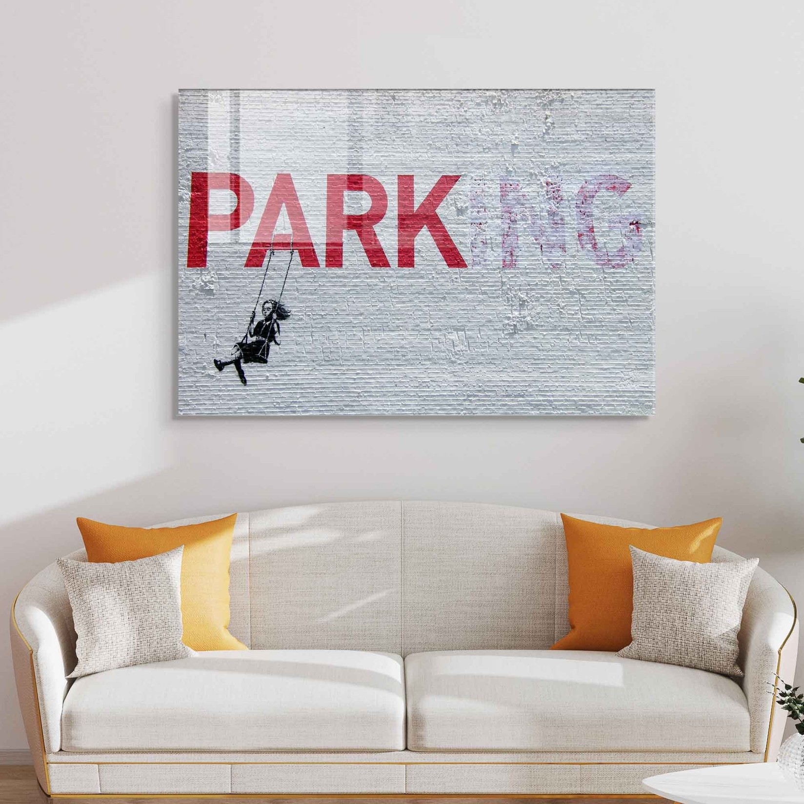 Wallity Slika od kaljenog stakla 30x45cm