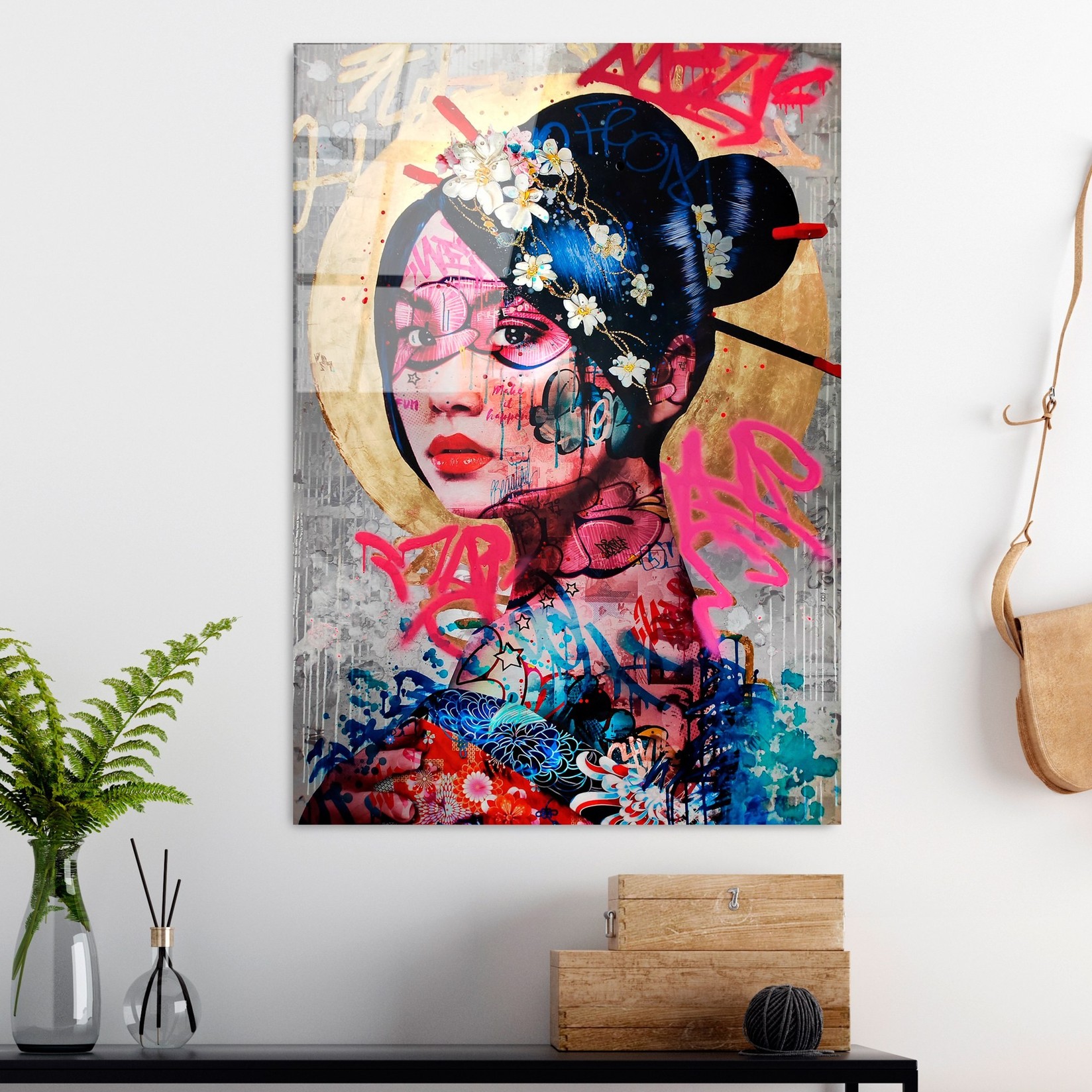 Wallity Slika od kaljenog stakla 70x100cm