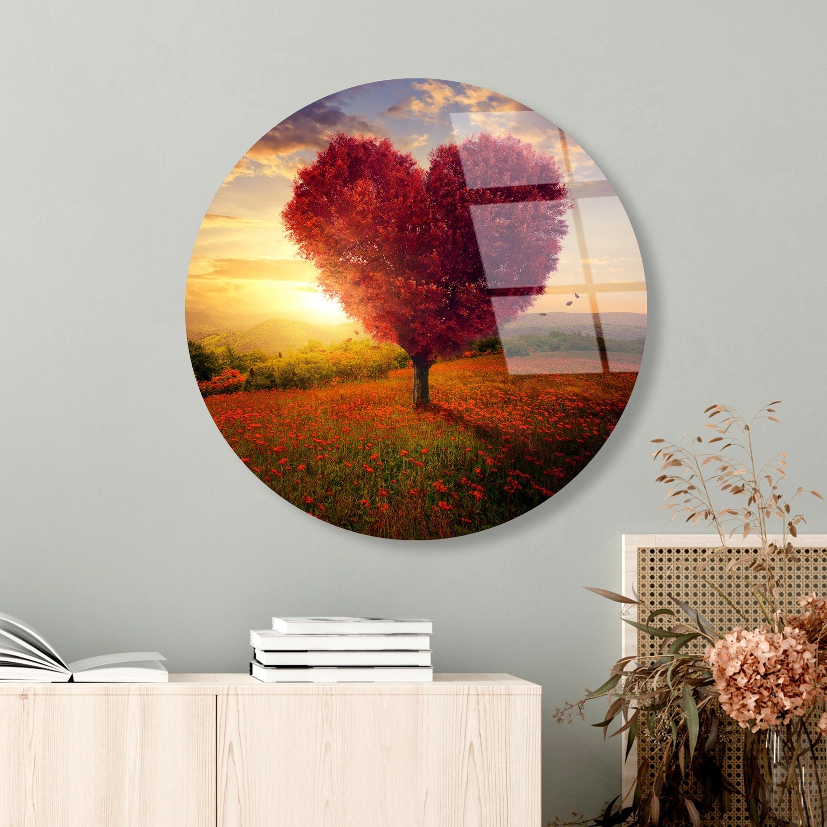 Wallity Slika od kaljenog stakla 60cm