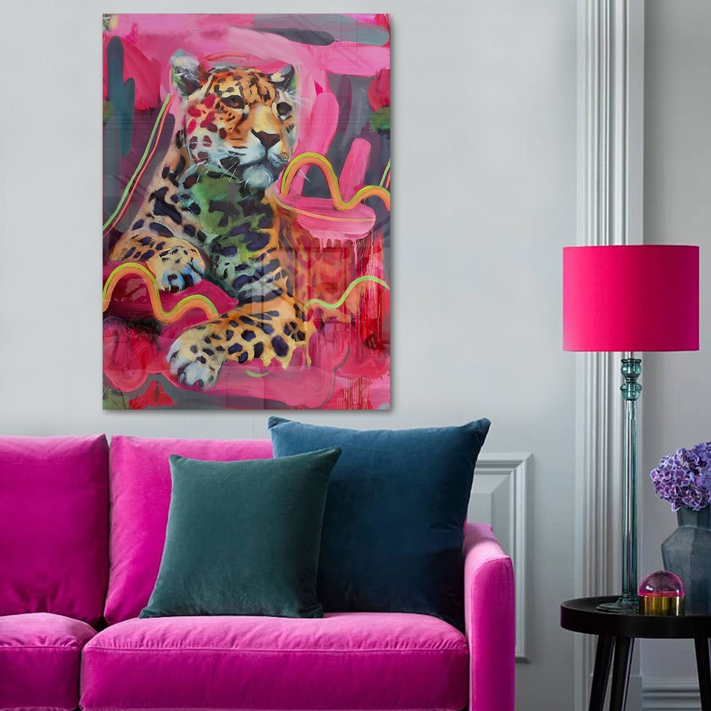 Wallity Slika od kaljenog stakla 50x70cm