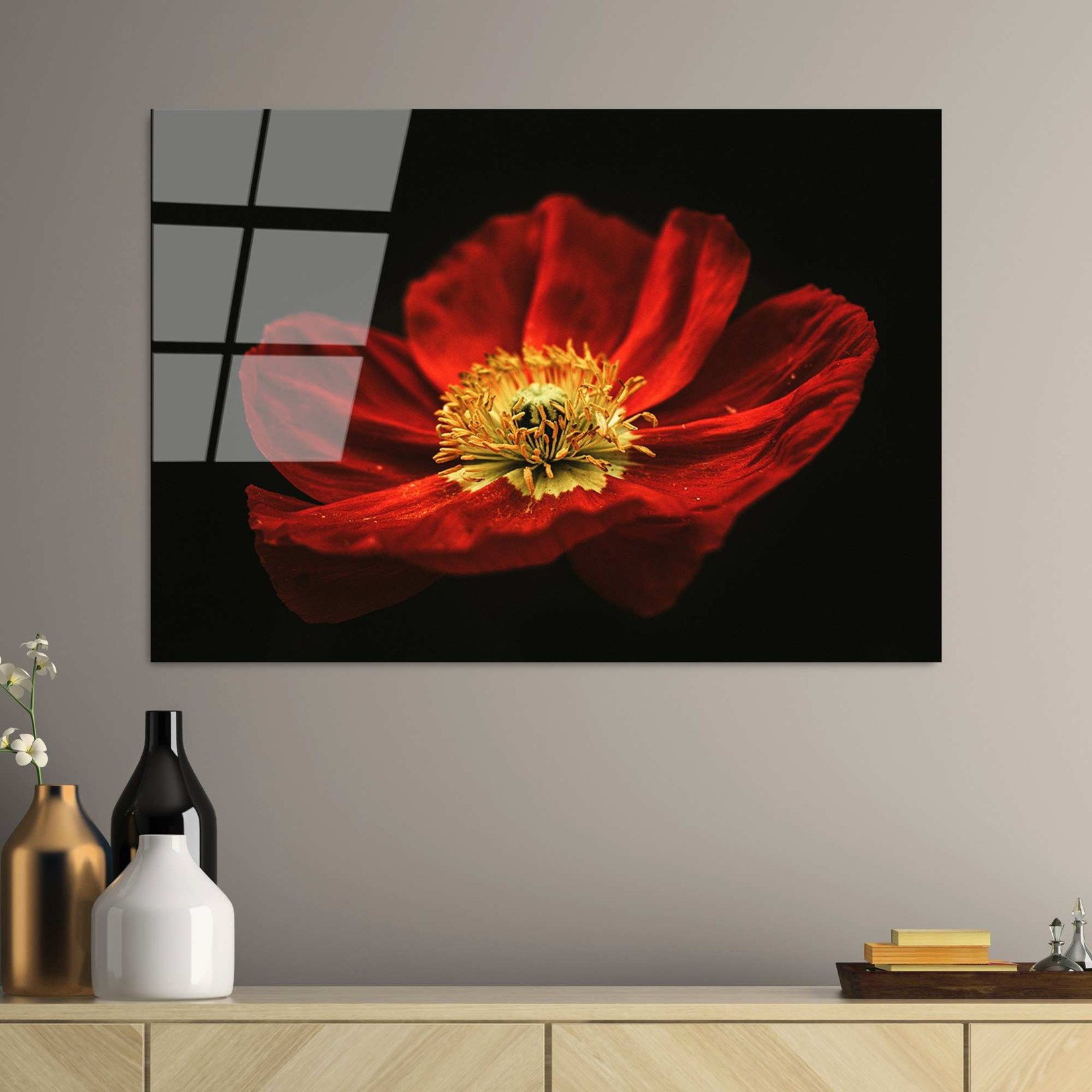 Wallity Slika od kaljenog stakla 70x100cm