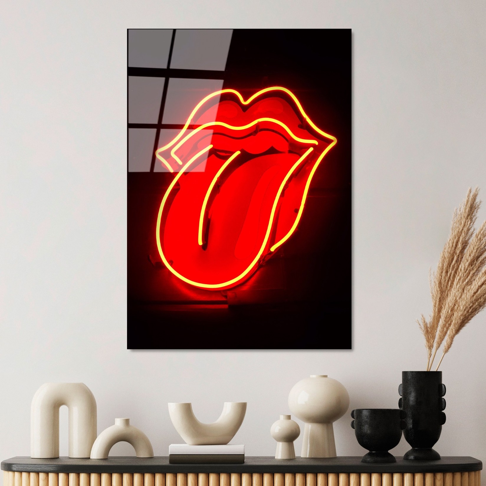 Wallity Slika od kaljenog stakla 70x100cm