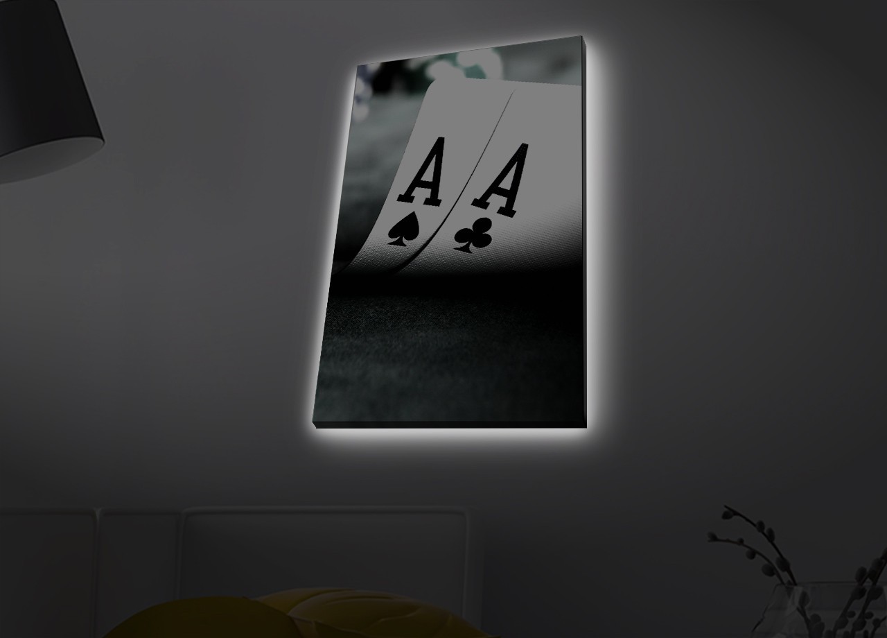 Slika na platnu Wallity sa LED osvetljenjem 45x70cm