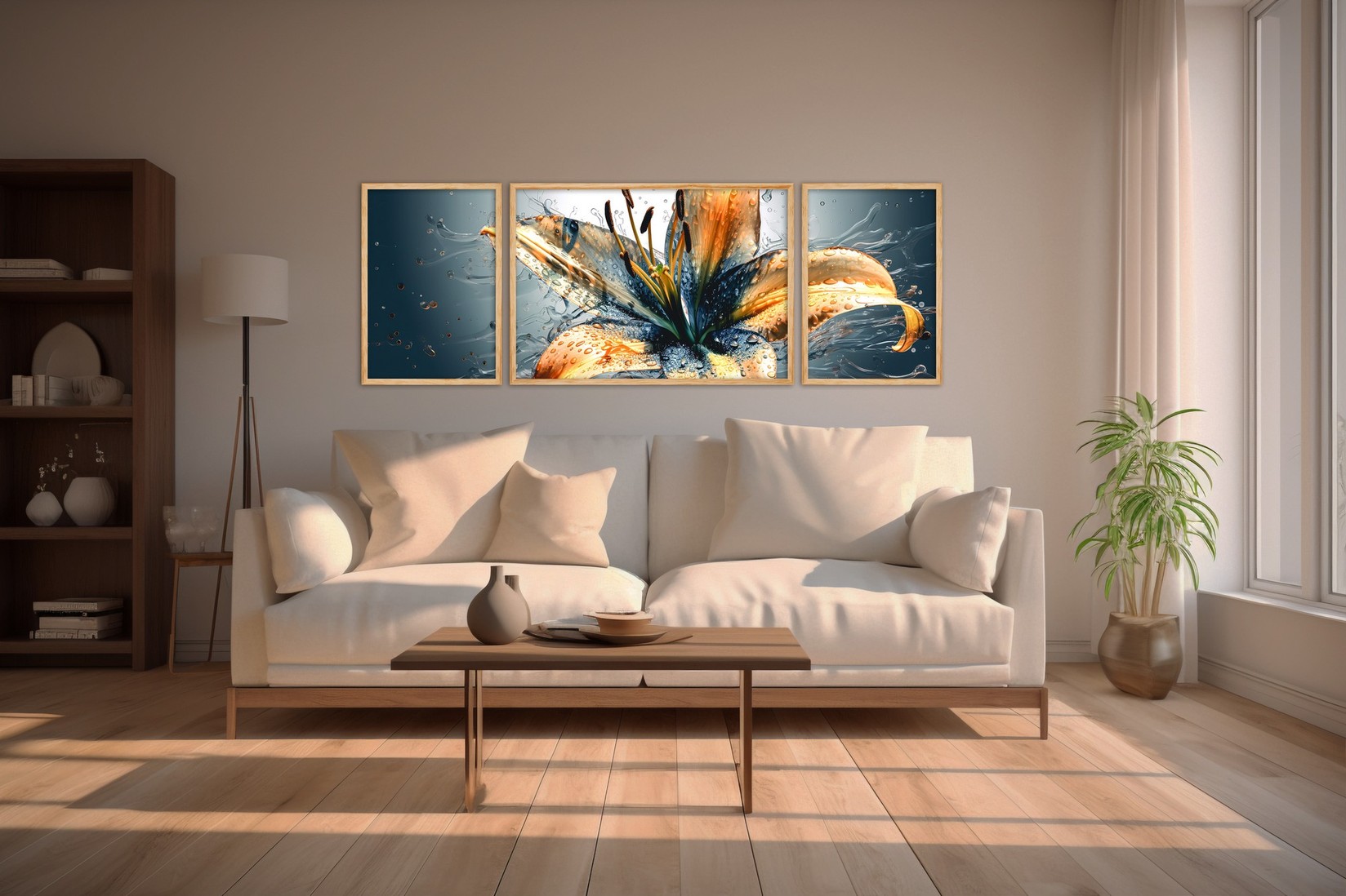 Wallityjeva slika iz 3 dijela