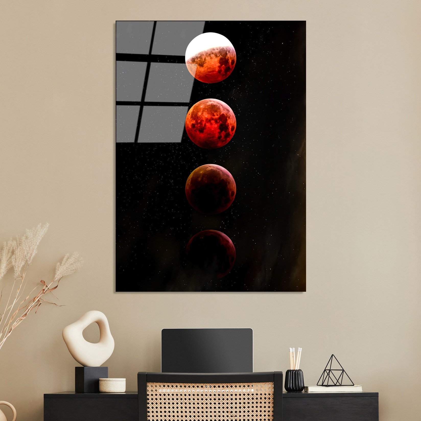 Wallity Slika od kaljenog stakla 70x100cm