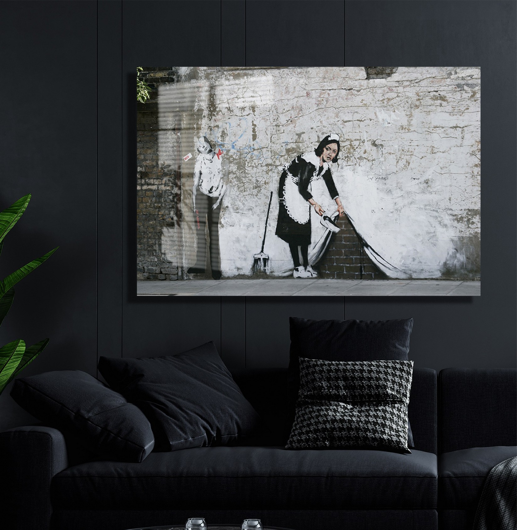 Wallity Slika od kaljenog stakla 50x70cm