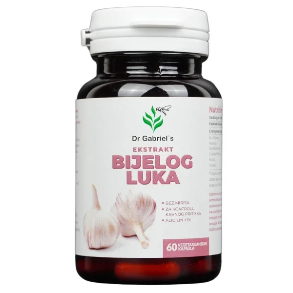 Dr. Gabriel's Ekstrakt bijelog luka - 60 vegetarijanskih kapsula