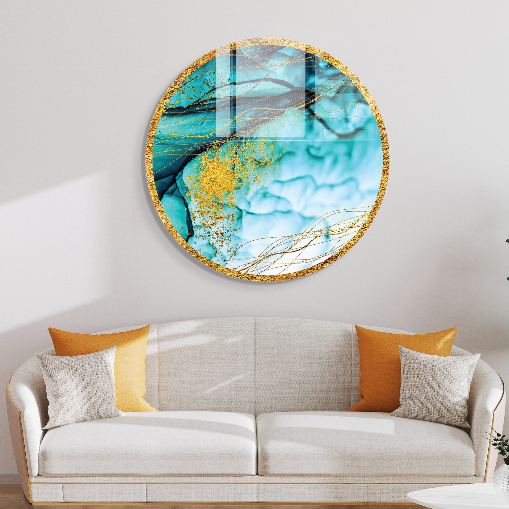 Wallity Slika od kaljenog stakla 60x60cm