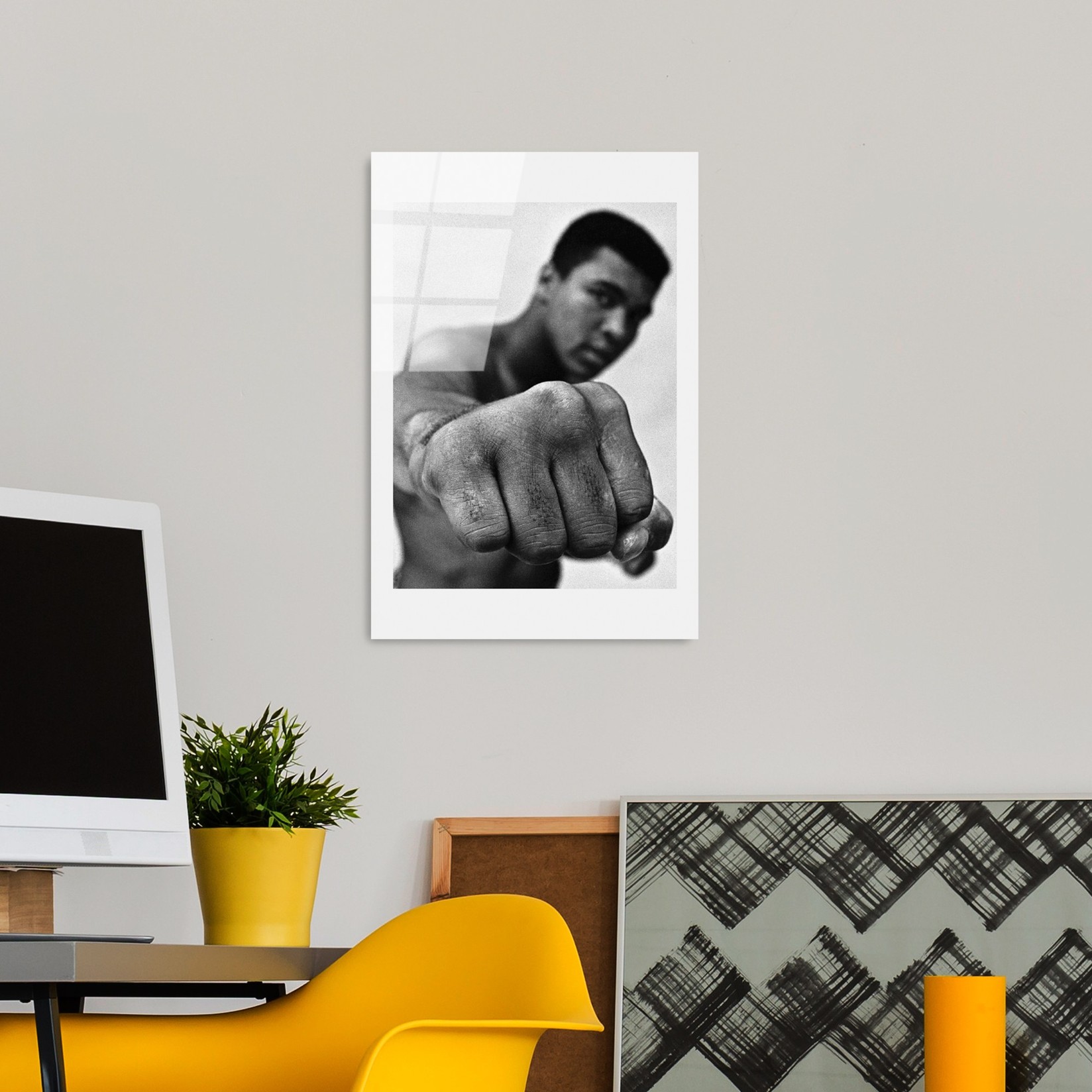 Wallity Slika od kaljenog stakla 30x45cm