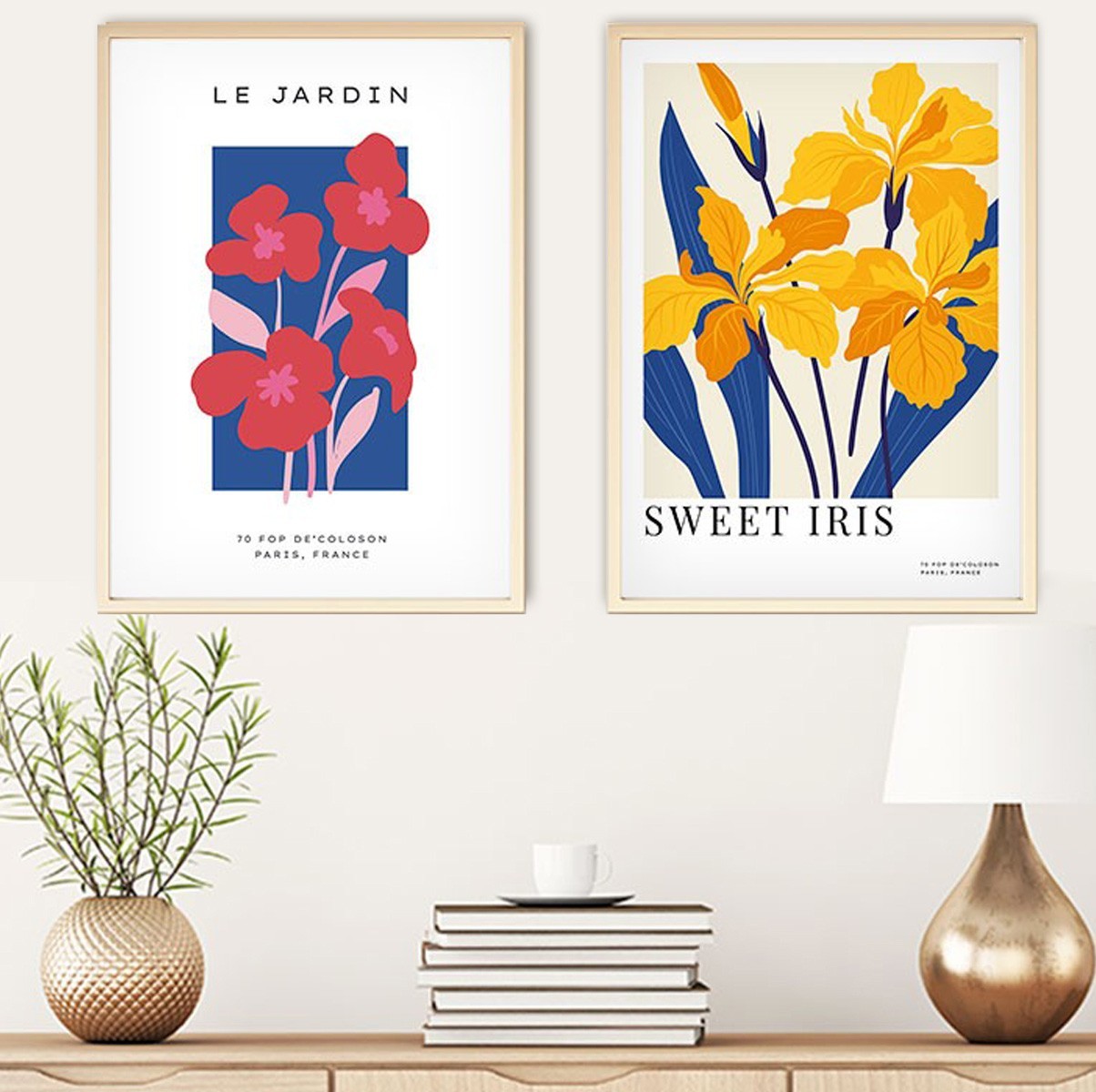 Wallity slika u 2 dijela