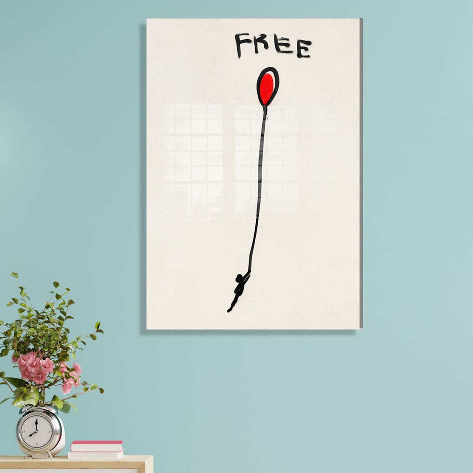 Wallity Slika od kaljenog stakla 50x70cm