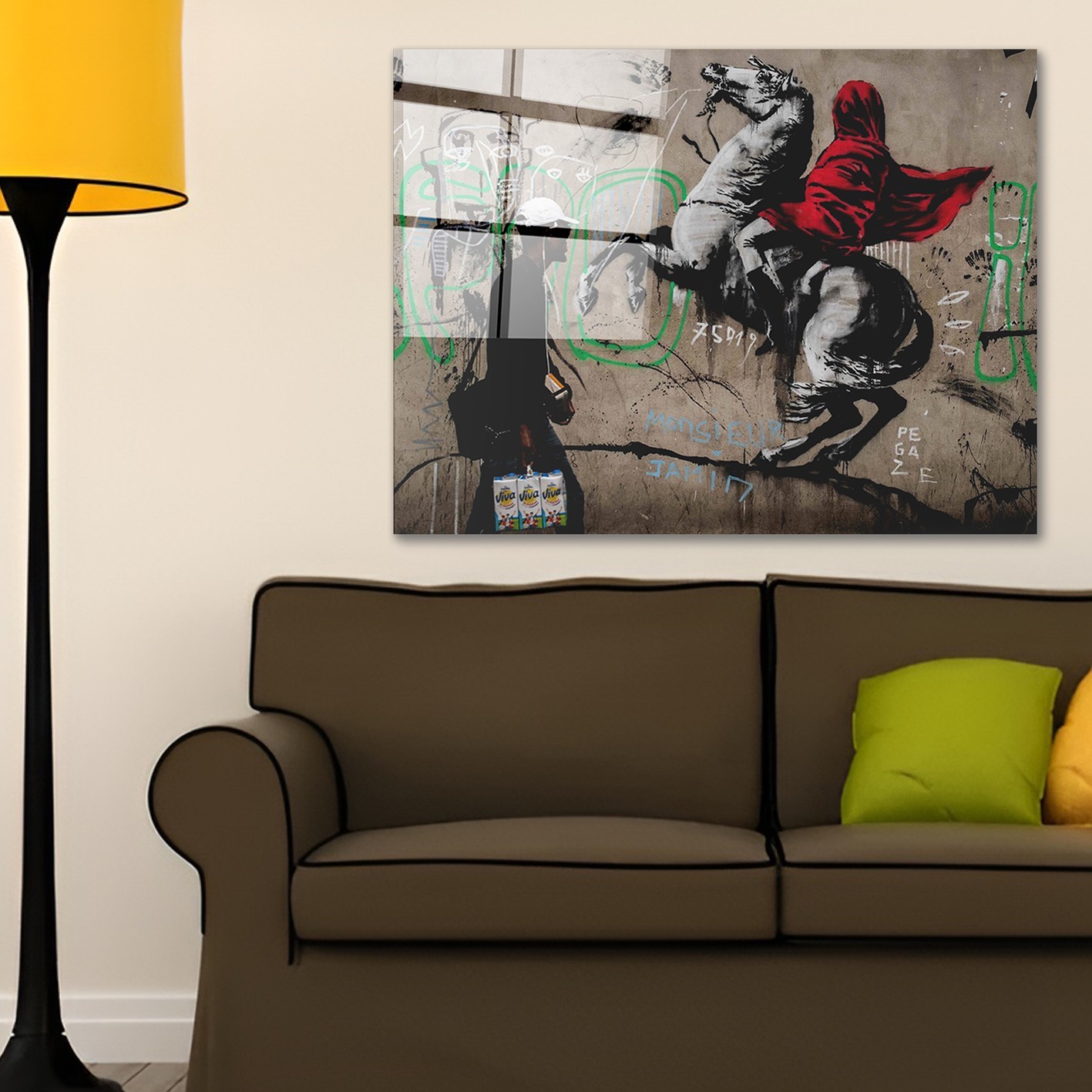 Wallity Slika od kaljenog stakla 70x100cm