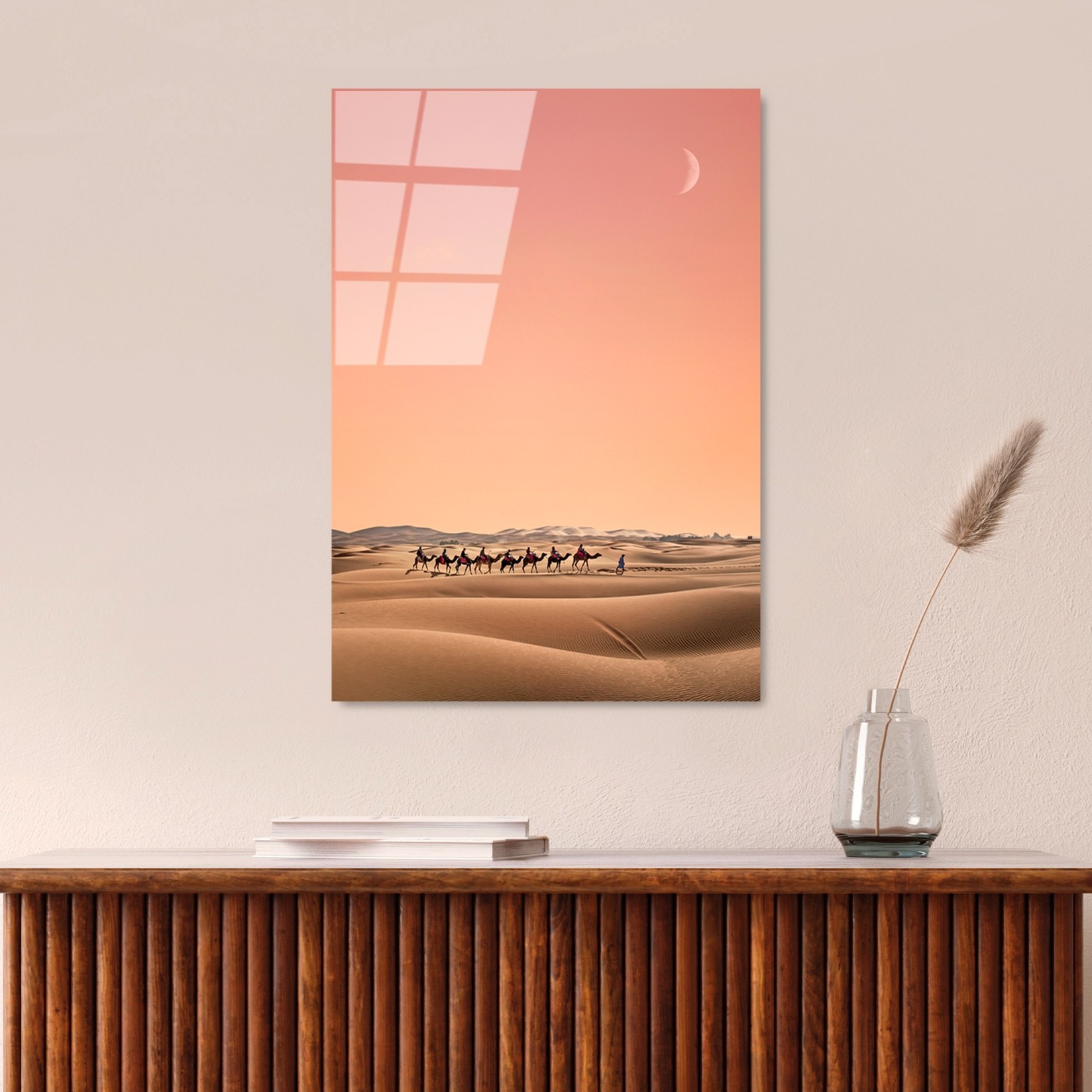 Wallity Slika od kaljenog stakla 50x70cm