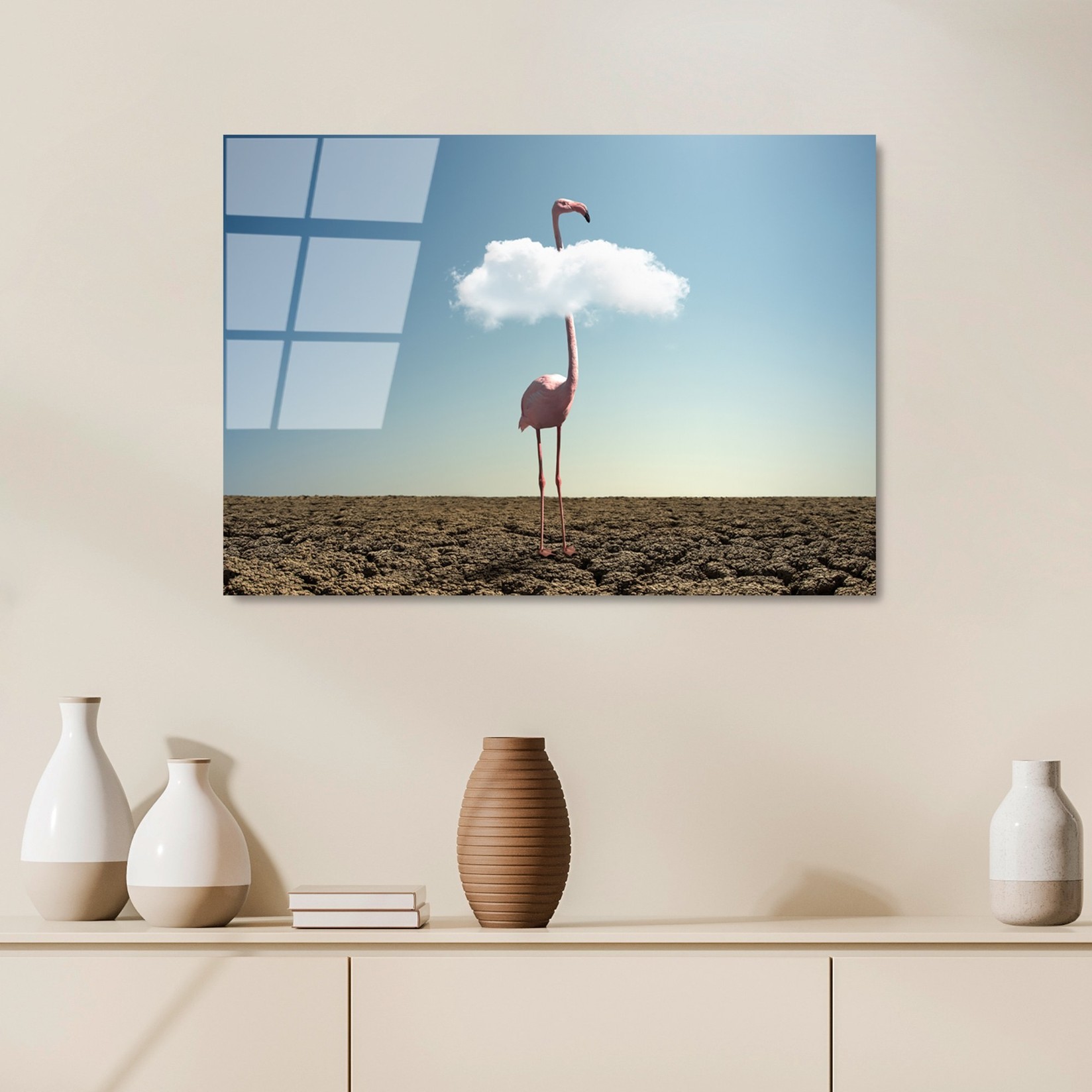 Wallity Slika od kaljenog stakla 50x70cm