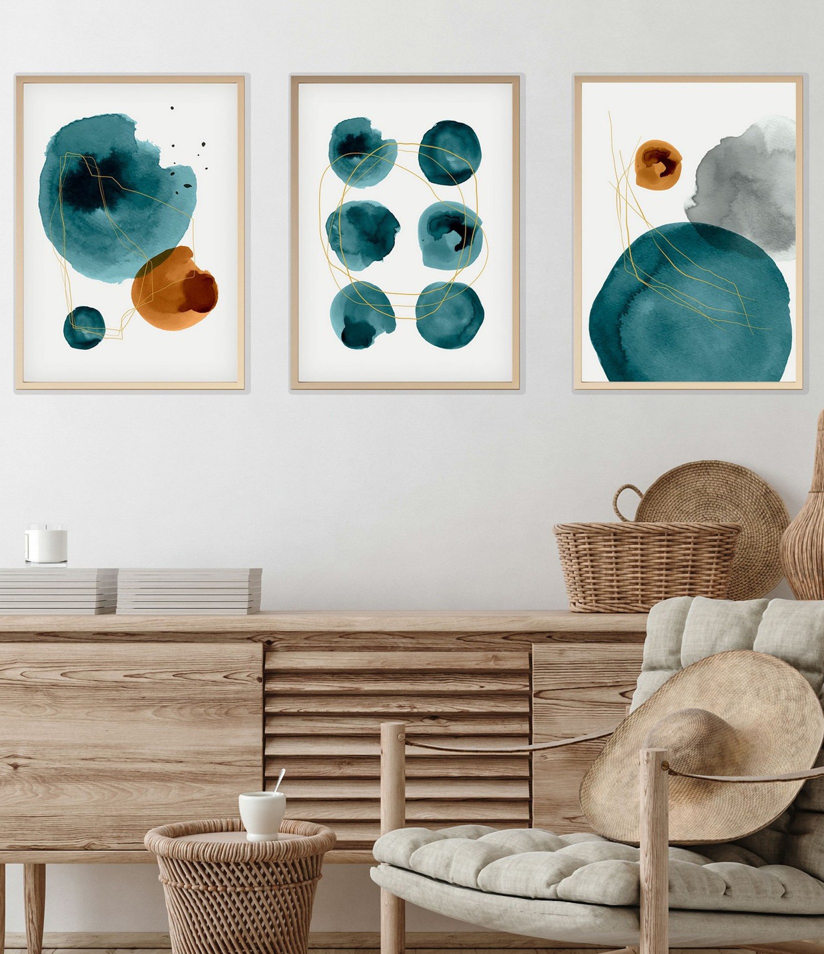 Wallityjeva slika iz 3 dijela