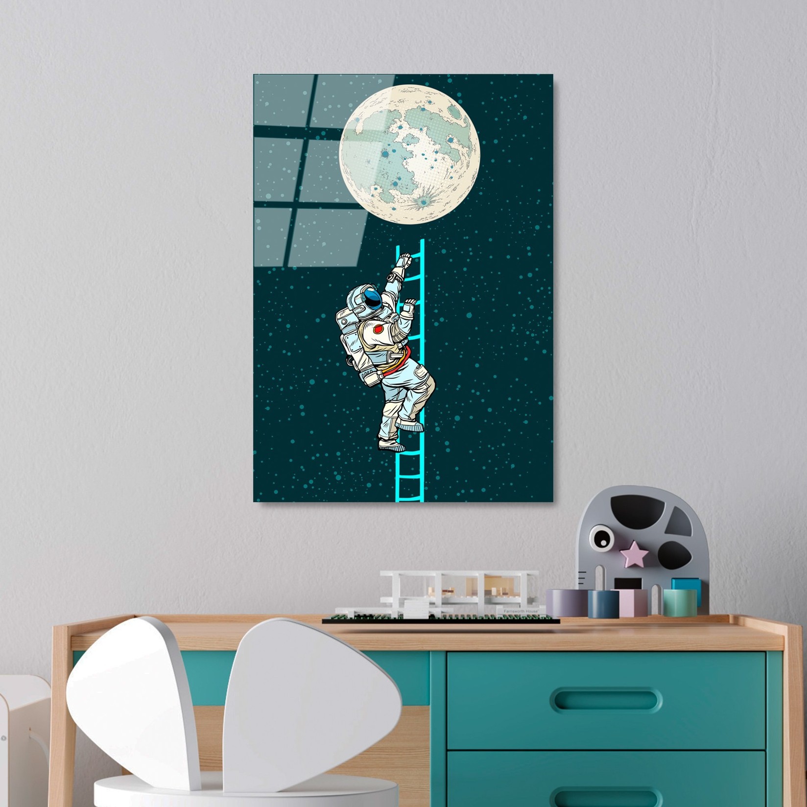 Wallity Slika od kaljenog stakla 45x65cm