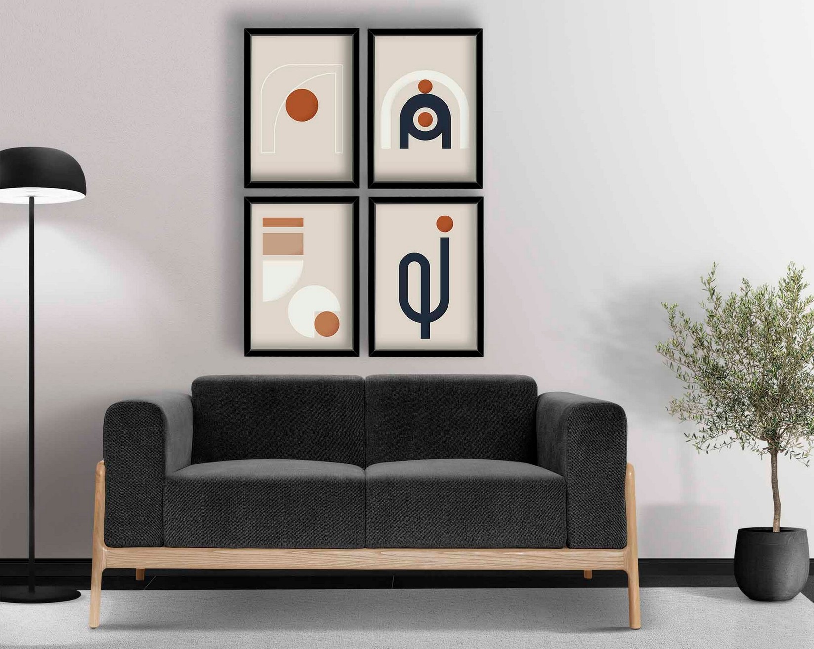 Wallityjeva slika iz 4 dijela