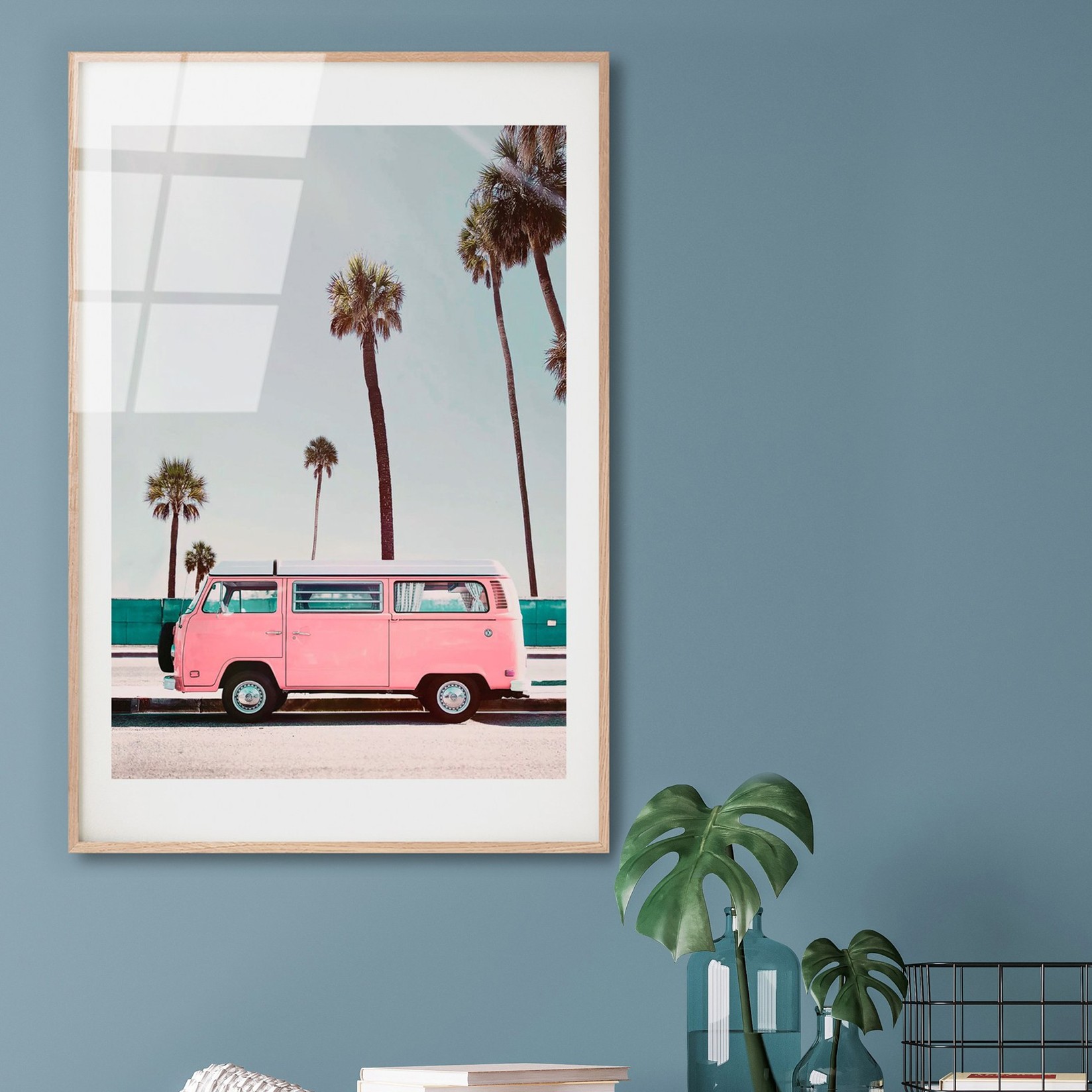 Wallity Slika od kaljenog stakla 30x45cm