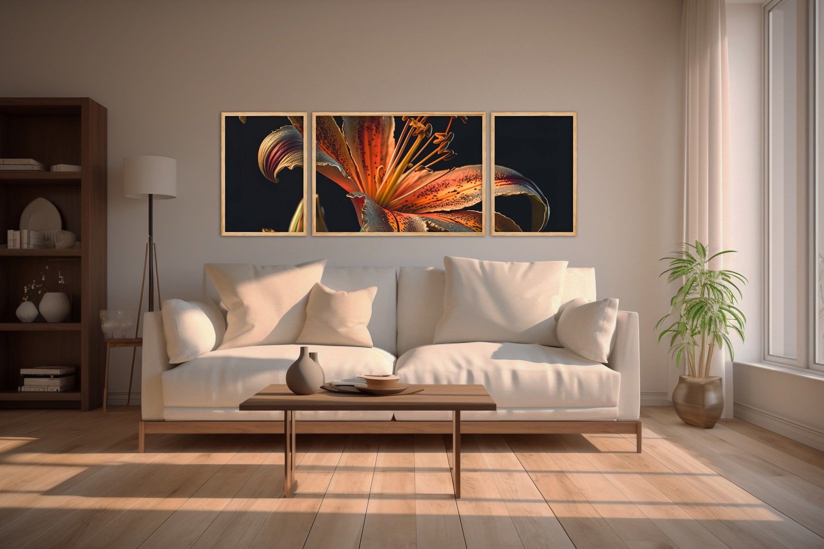 Wallityjeva slika iz 3 dijela