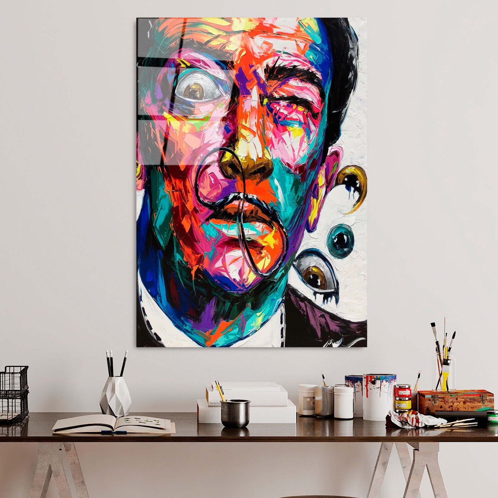 Wallity Slika od kaljenog stakla 70x100cm