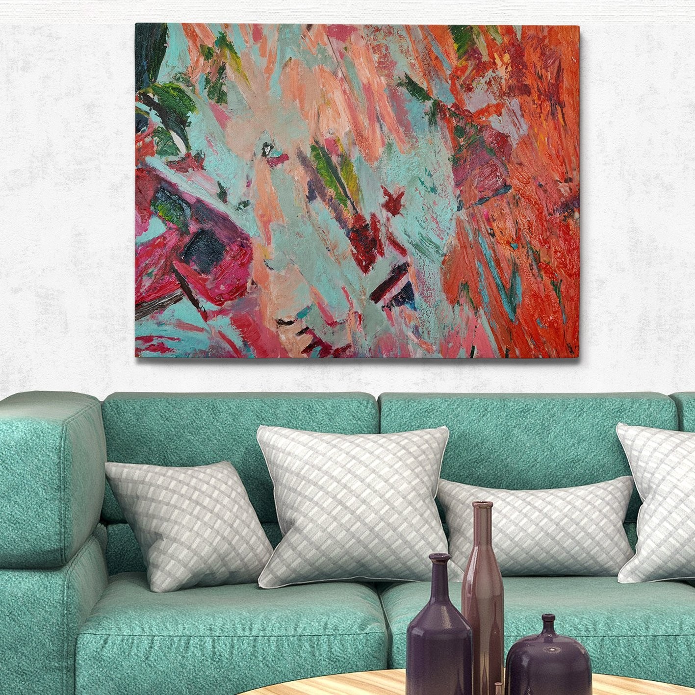 Slika Wallity 70x100cm, ulje na platnu