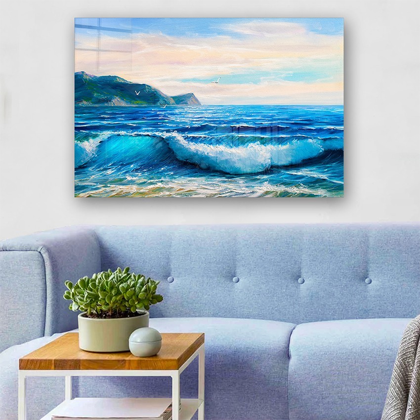 Wallity Slika od kaljenog stakla 40x60cm