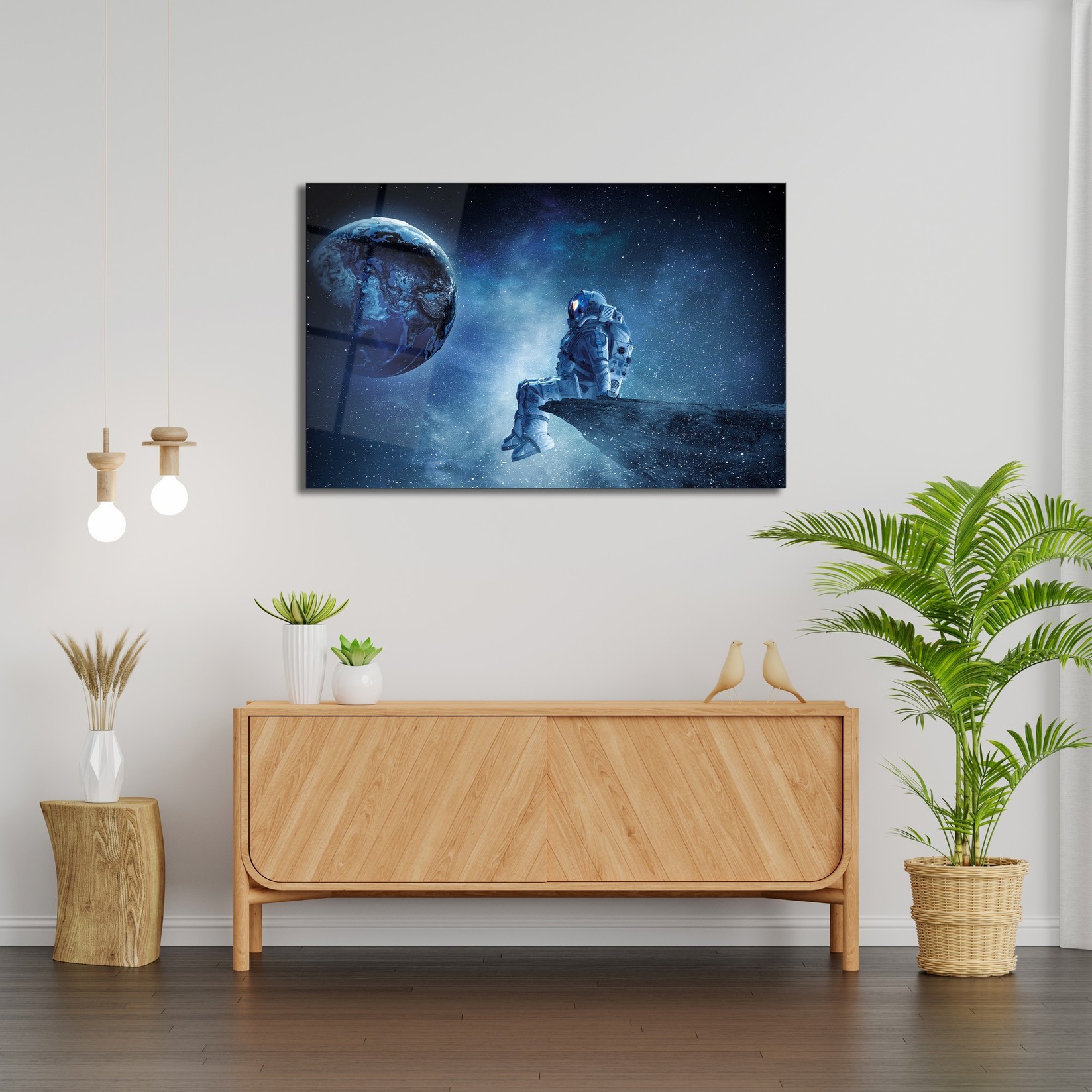 Wallity Slika od kaljenog stakla 110x70cm