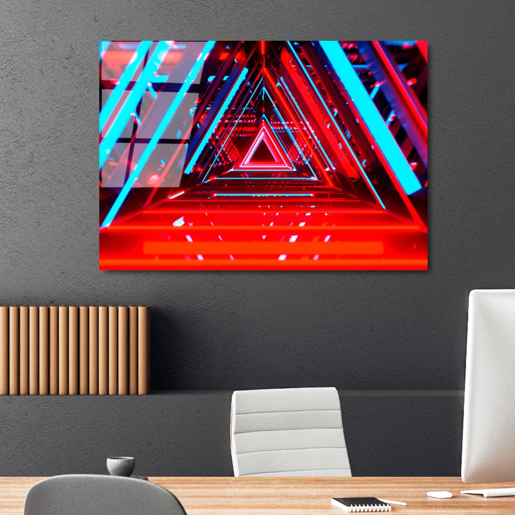 Wallity Slika od kaljenog stakla 70x100cm