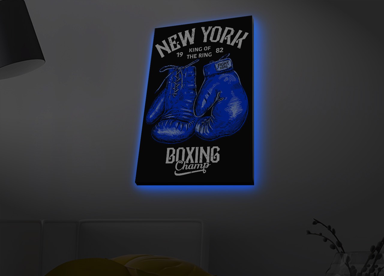 Slika na platnu Wallity sa LED osvetljenjem 45x70cm