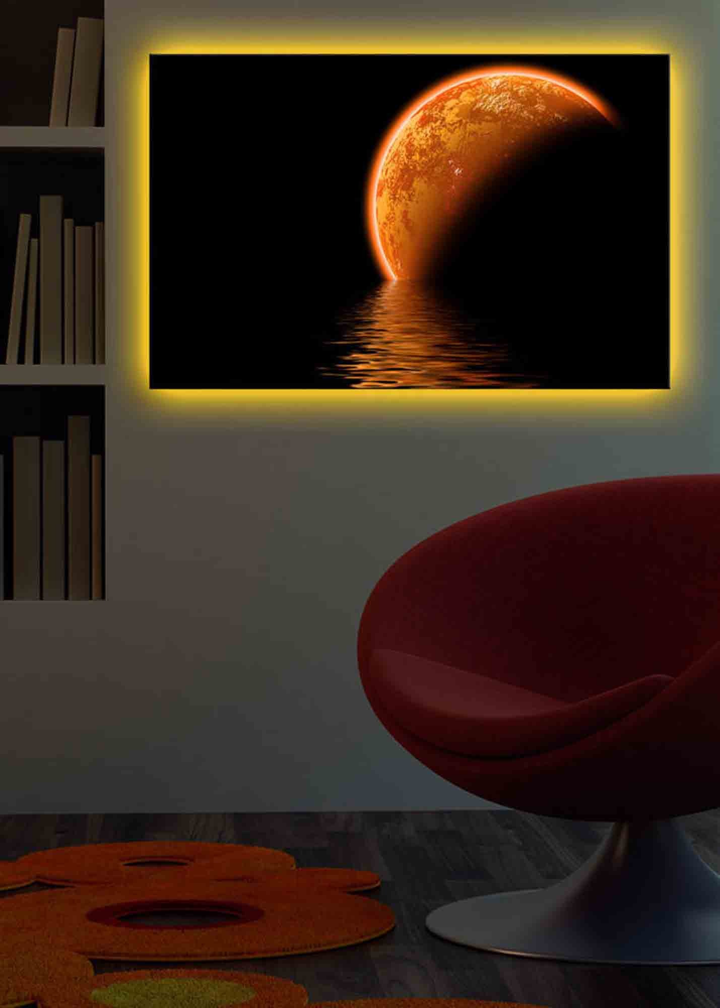 Slika na platnu Wallity sa LED osvetljenjem 45x70cm