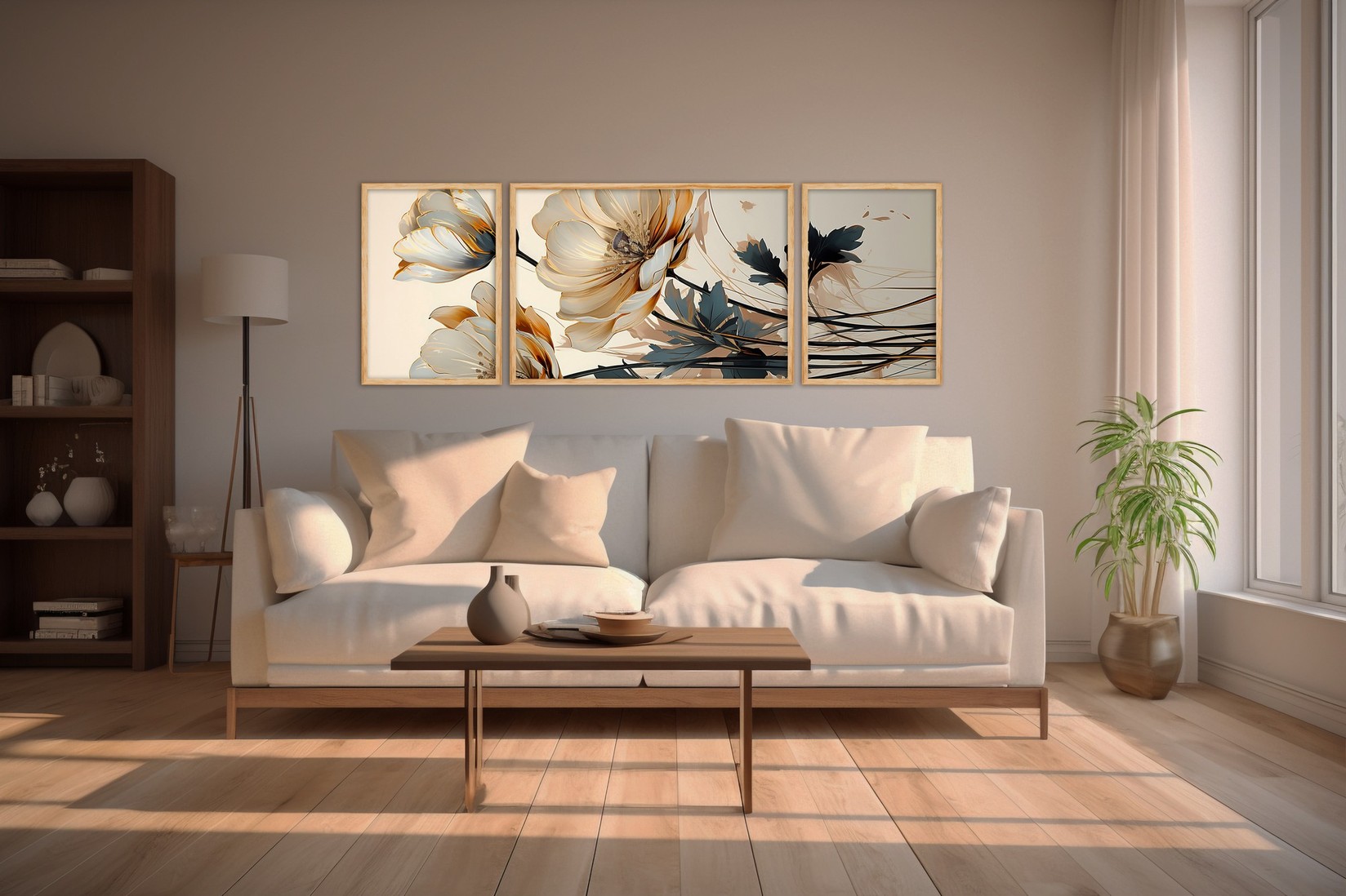 Wallityjeva slika iz 3 dijela