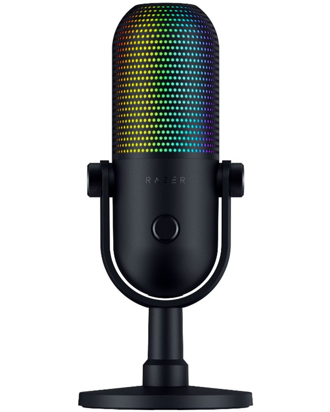 RAZER mikrofon, Seiren V3 Chroma RGB, crni