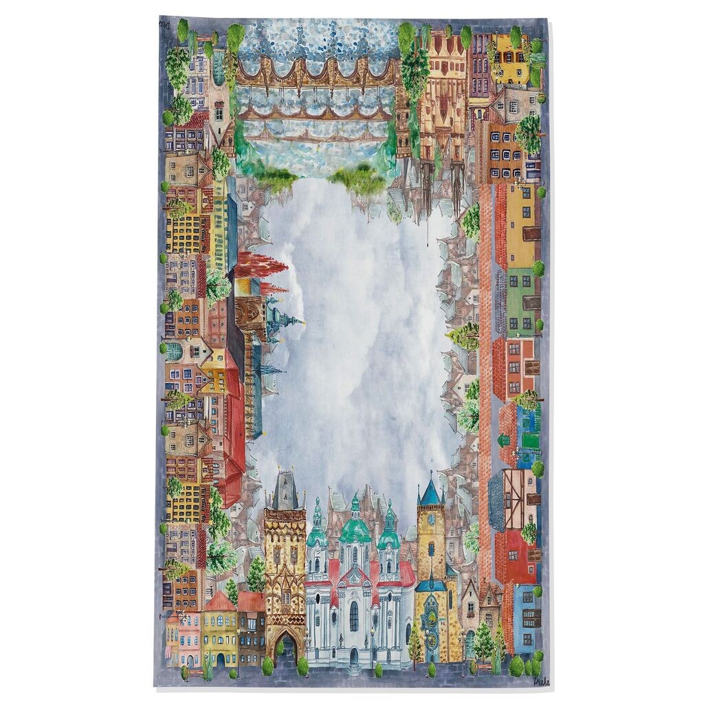 Hermia stolnjak MSAORT0011-2, 150×200 cm, 230 g/m², pamuk, šareni