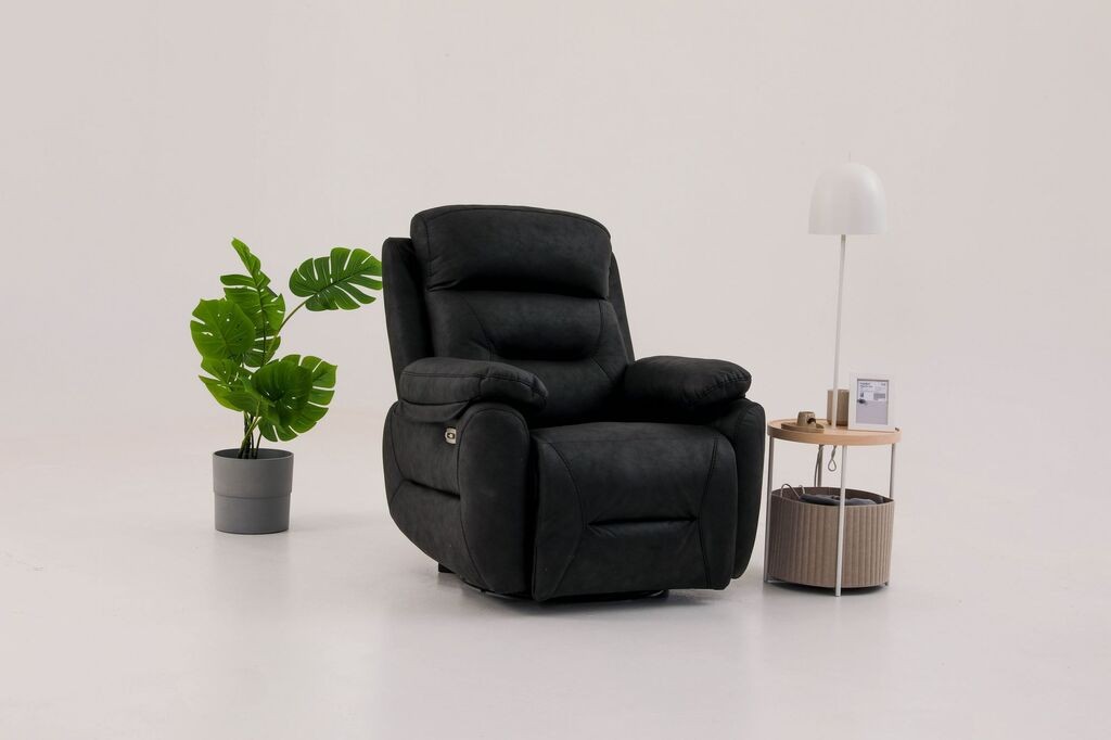 Atelier del Sofa Električna fotelja Comfort Electric, 90 x 75 x 105 cm, Crna