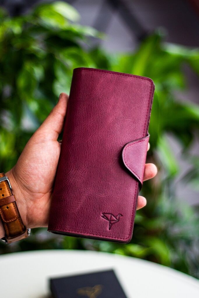 Garbalia novčanik Axel, smeđa