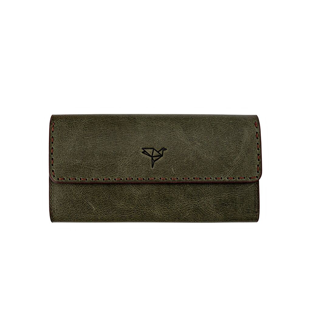 Ženski novčanik Garbalia Pavia, zelene boje