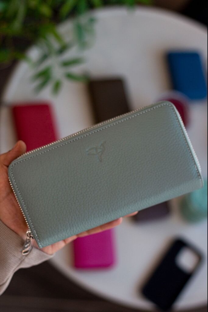 Garbalia novčanik Orleans, sivi