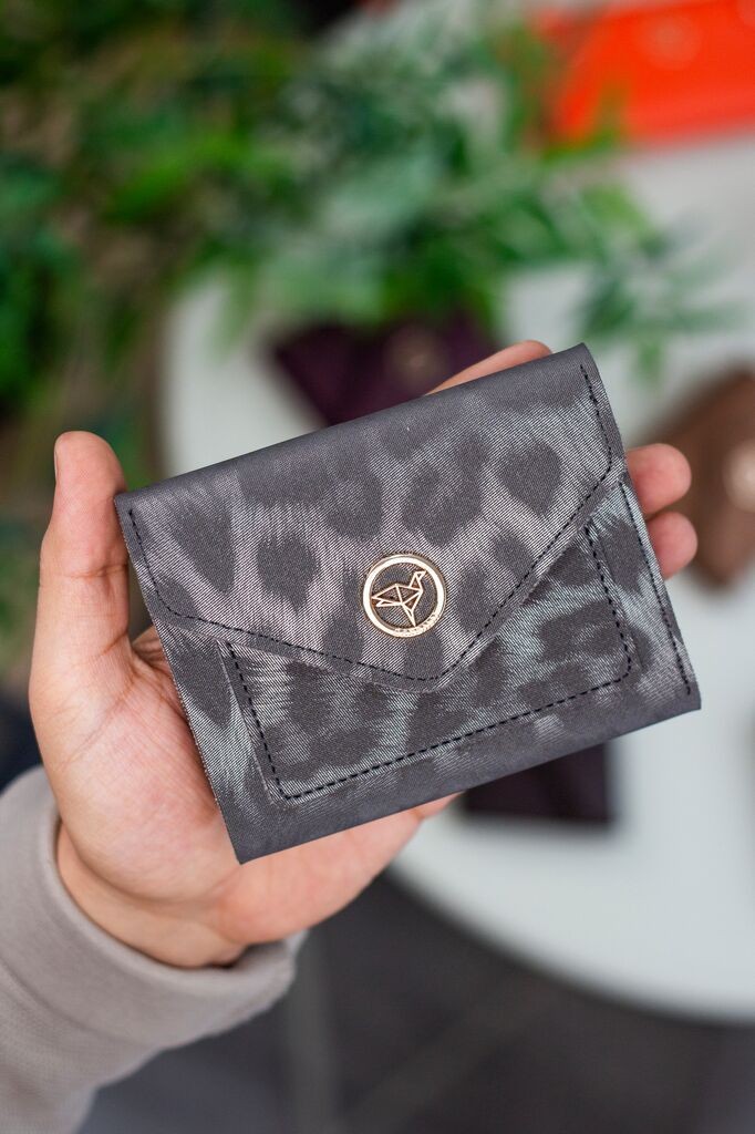 Ženski novčanik Garbalia Columbia, antracit boje